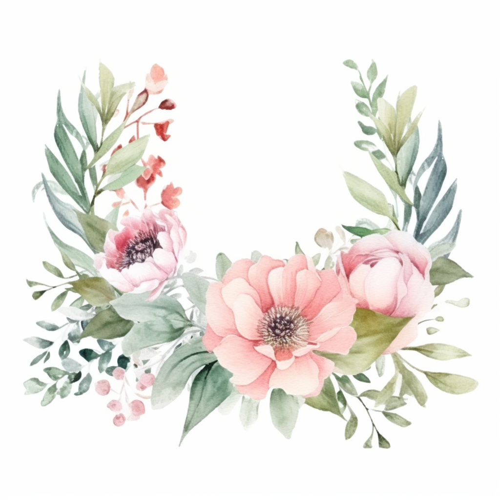 flower border clip art