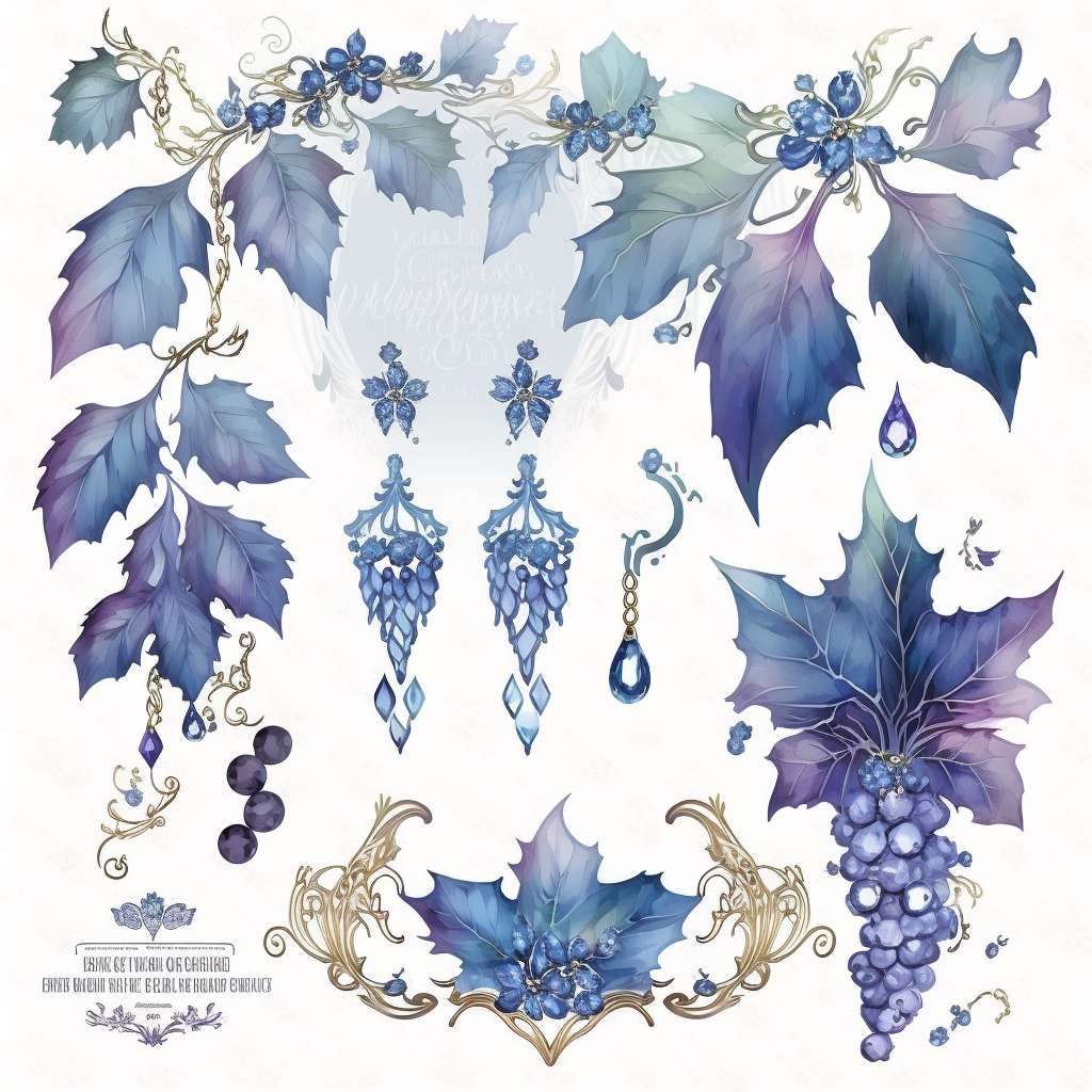 blue icicle cliparts