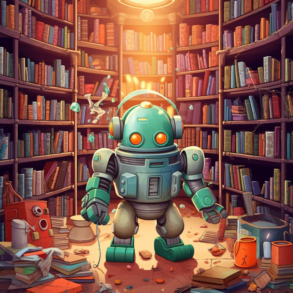 library books clipart
