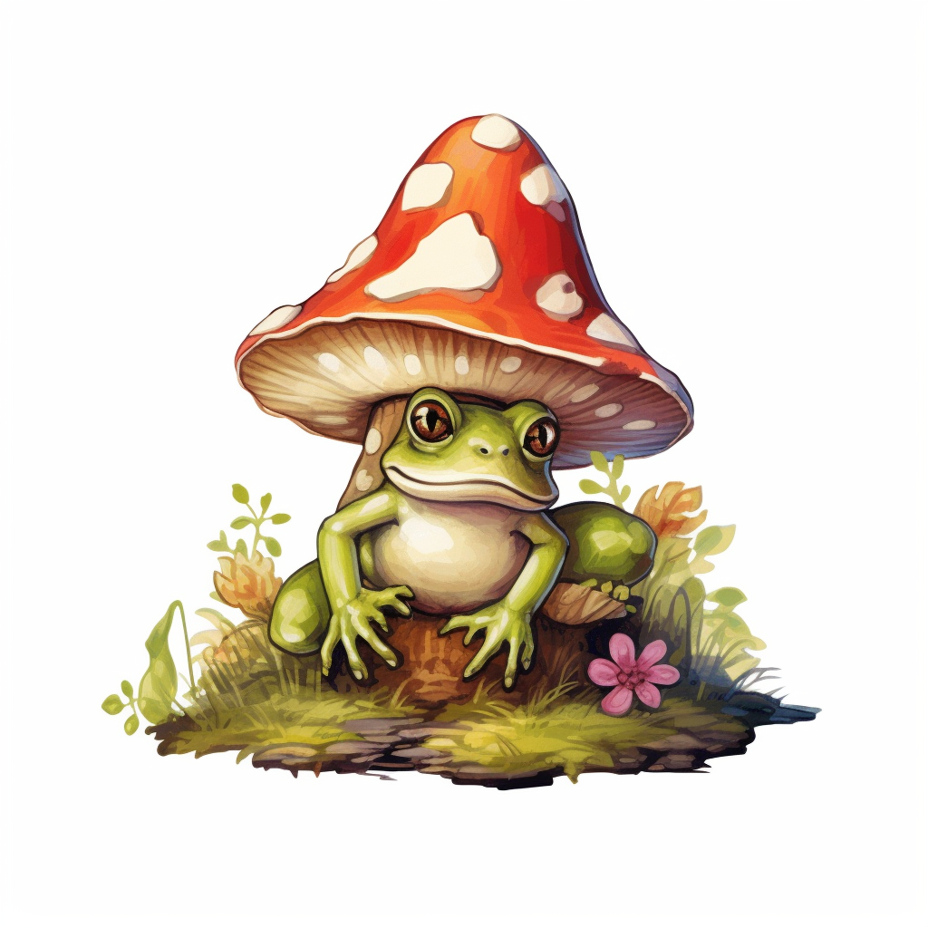 frog cartoon cliparts