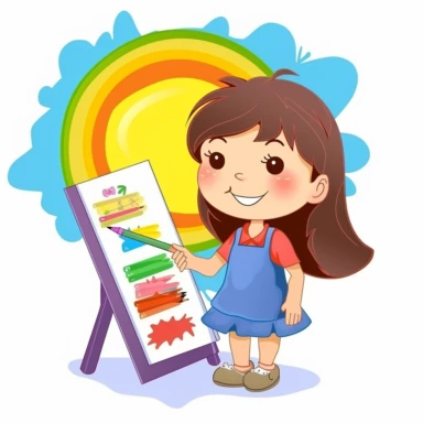 Create a clipart picture for School, Clipart for Kids to Learn in school
