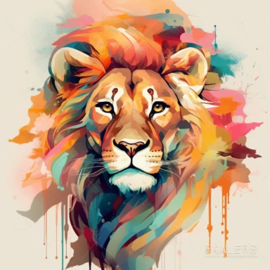 vector art, logo design, female lion drawing, female lion clipart, transparent background, 4k quality, flawless drawing jaguar, Alebrije, abstract, Illustrators, by Sabbas Apterus , no writing