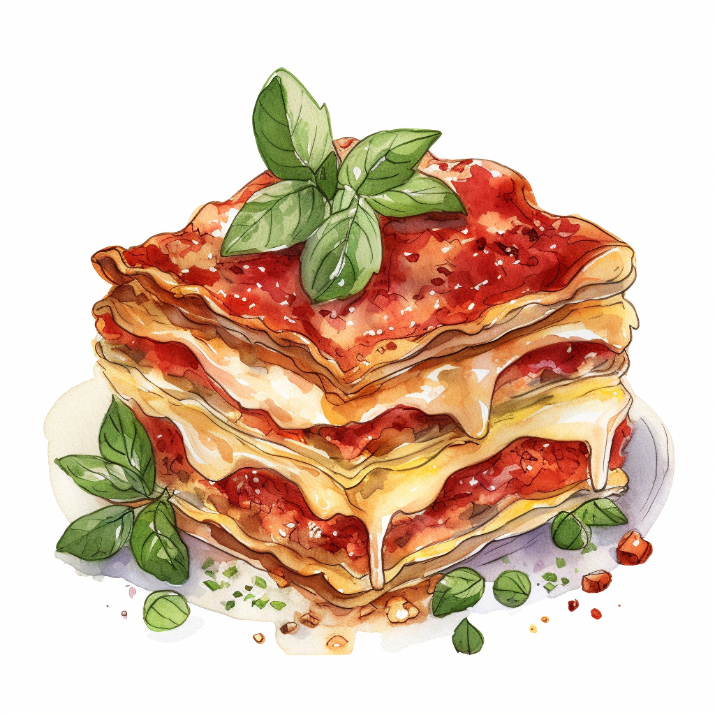 lasagna cliparts