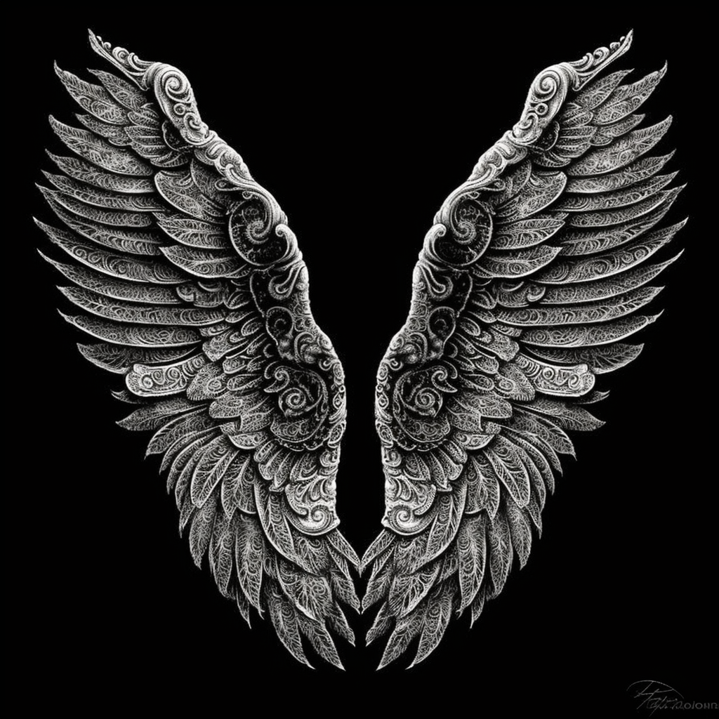 angel sketch cliparts