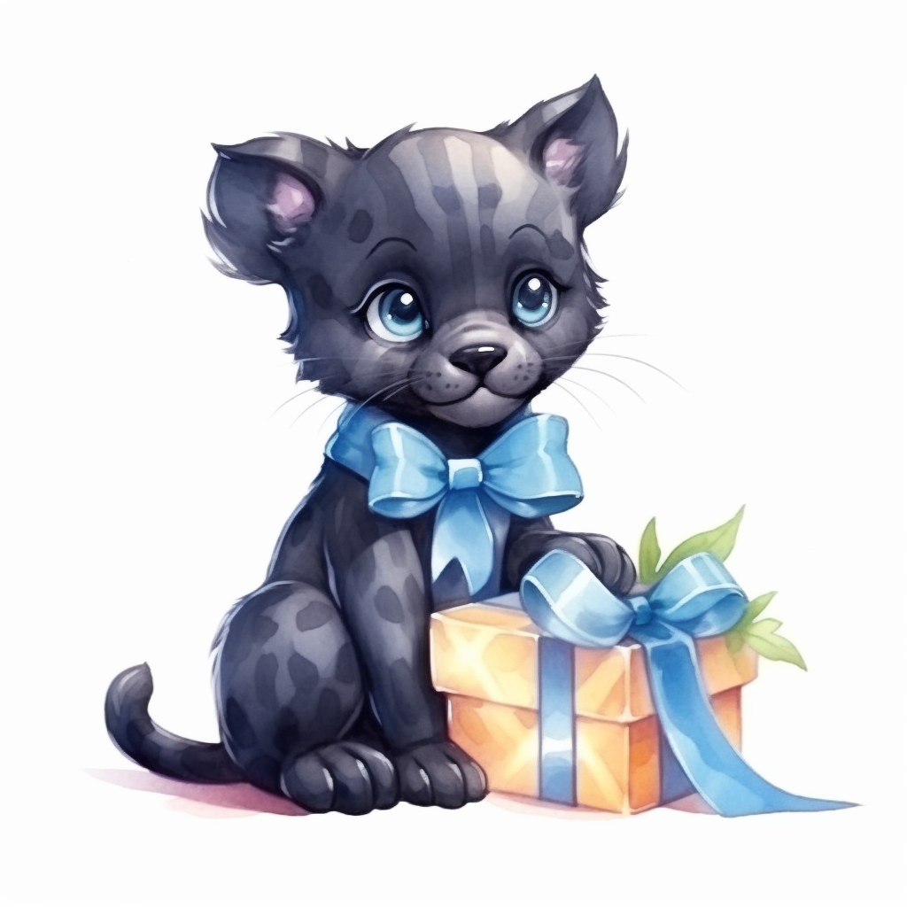 black panther clipart