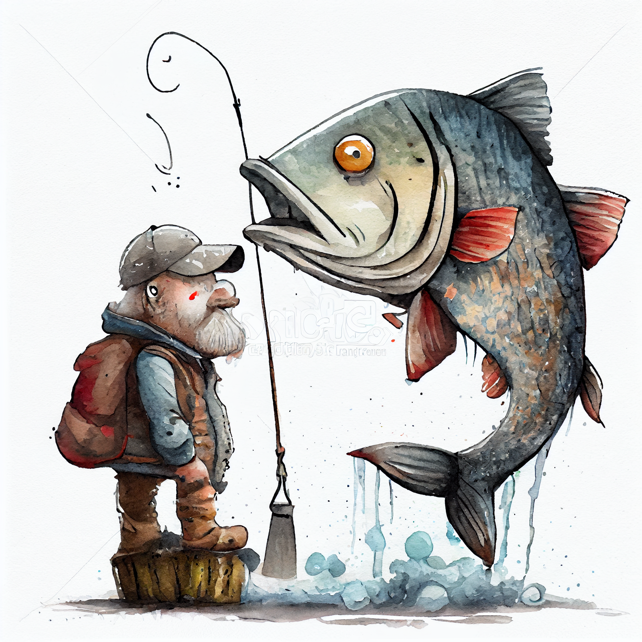 go fish cliparts