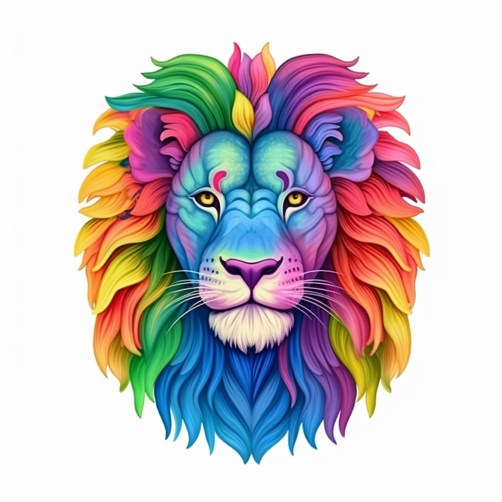 cartoon lion cliparts