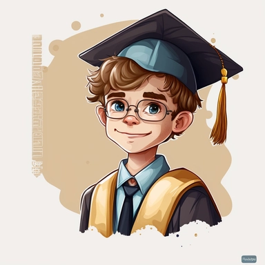 Graduation Graduate Clipart College Boy PNG Graduation College Grad Boy Illustration Student Graduation Day Print PNG