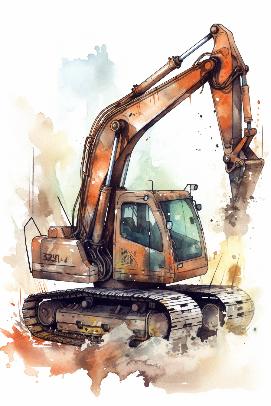 excavating cliparts