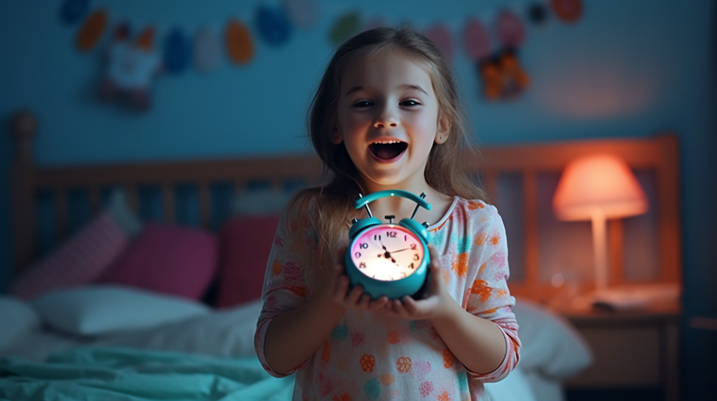 clip on alarm clock