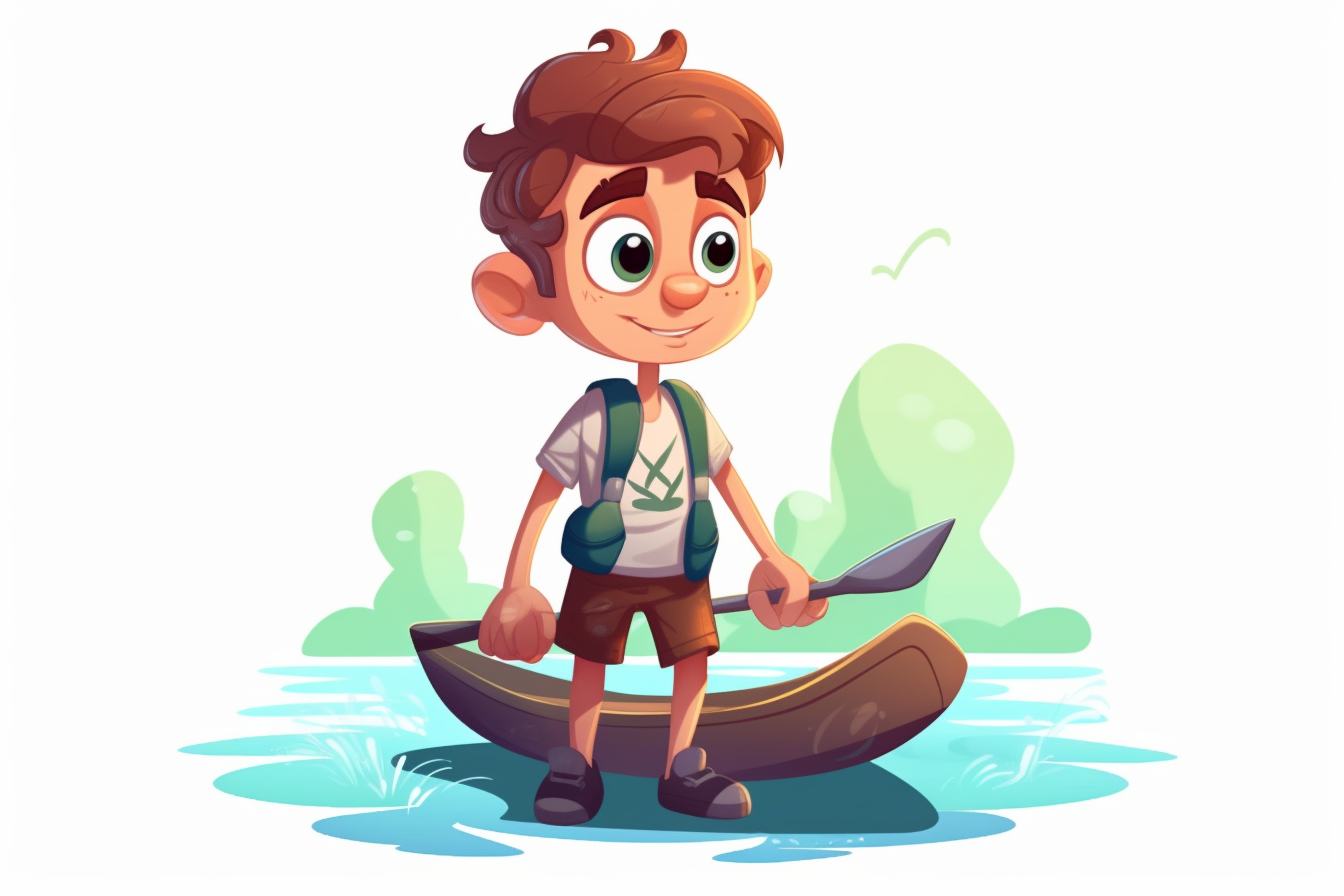 kayaker cliparts