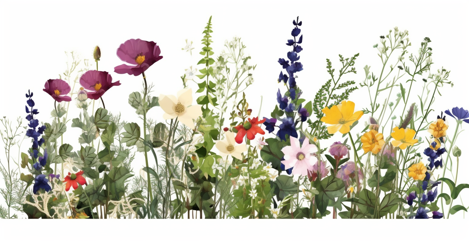 garden borders cliparts