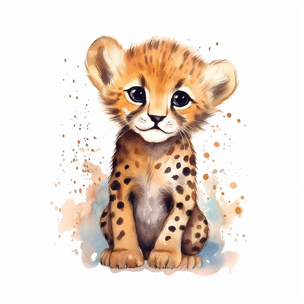 cheetah cliparts