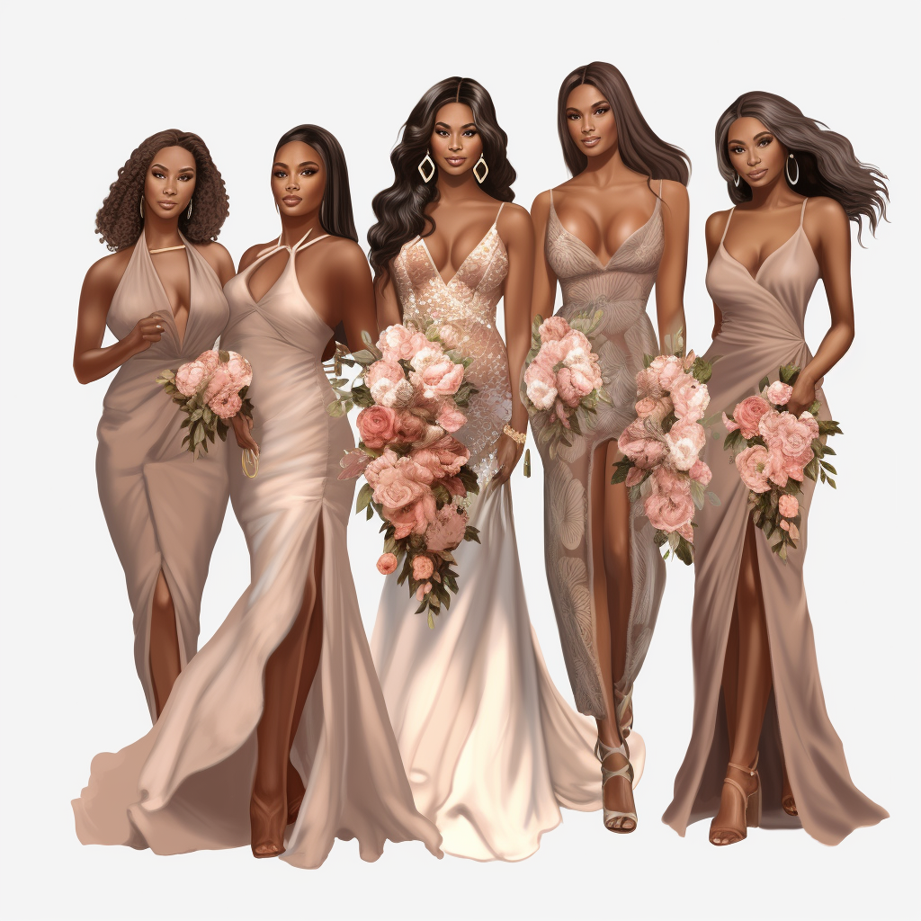 bridesmaid cliparts