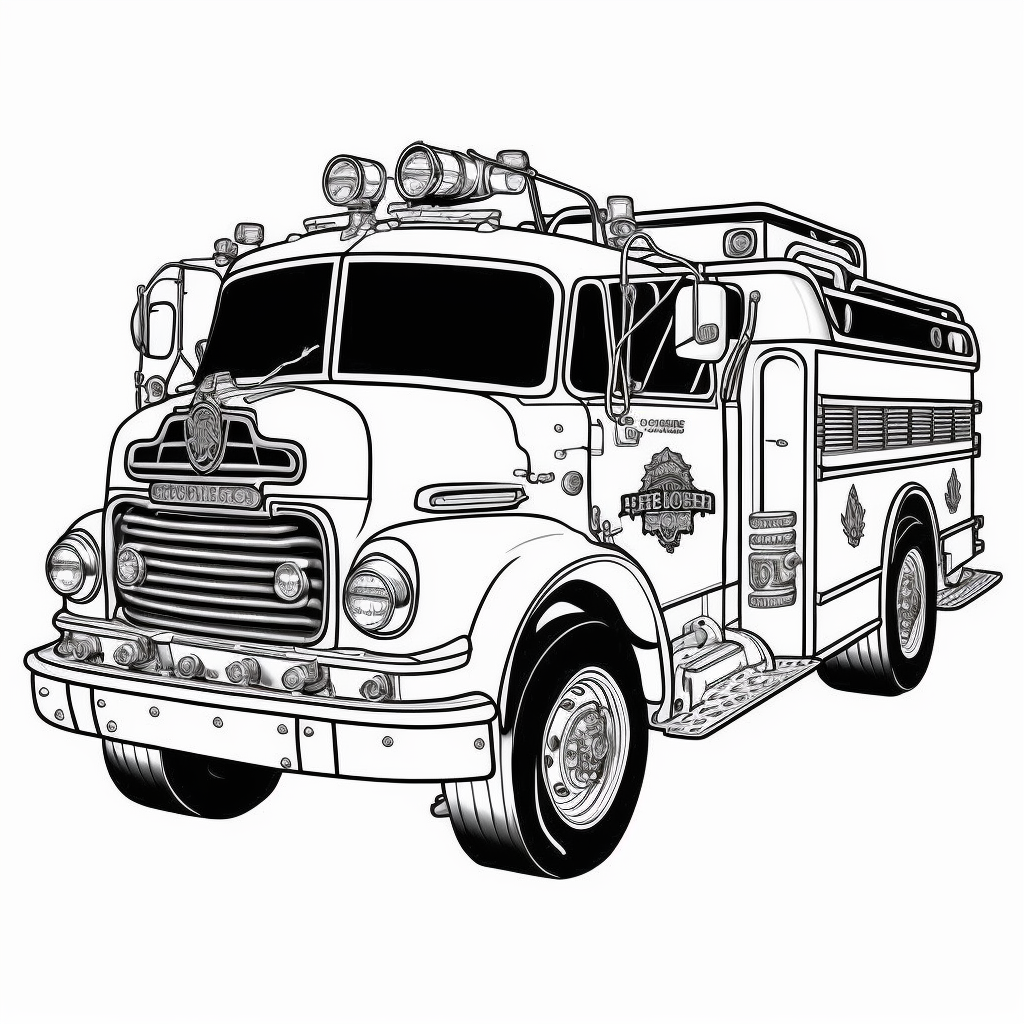 firetruck clipart