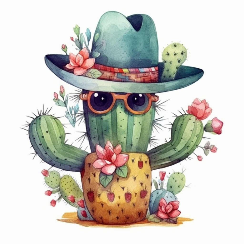 cute mustache cliparts