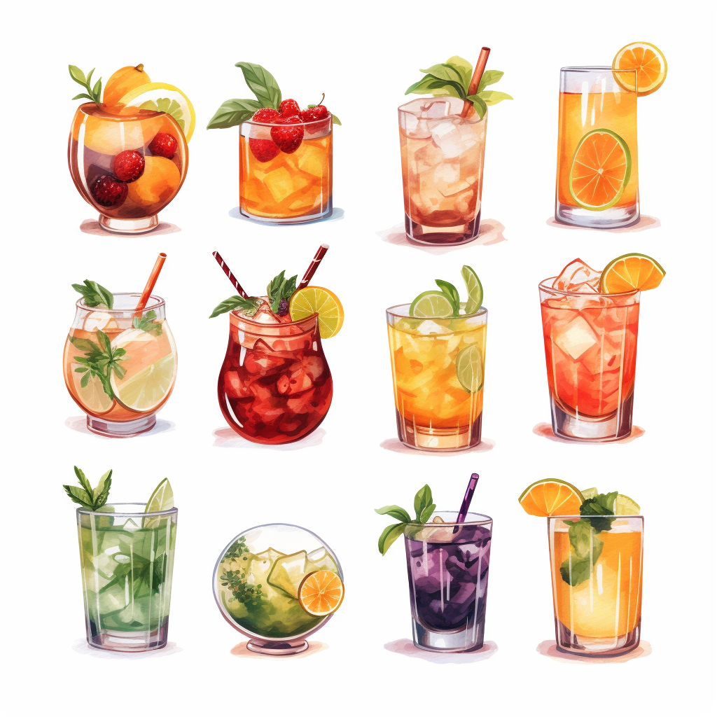 alcohol cliparts