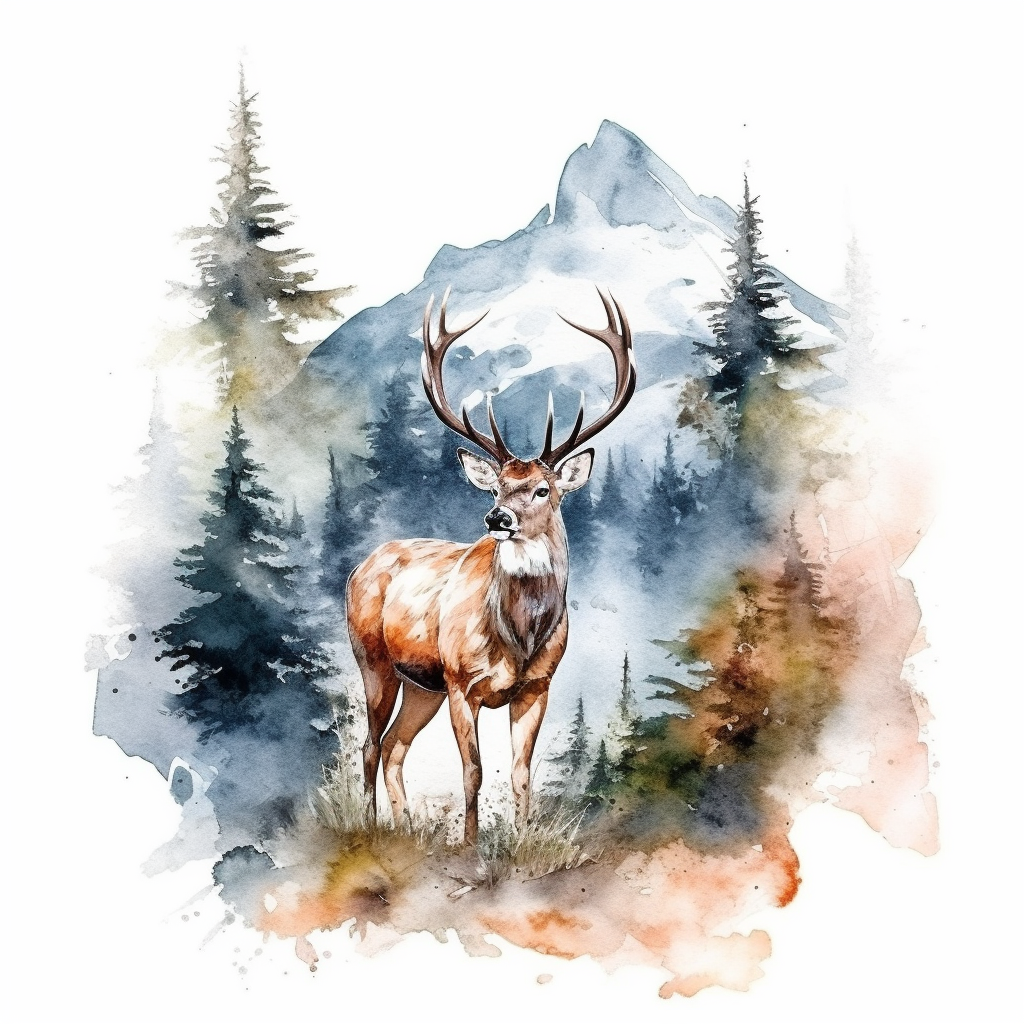 buck cliparts