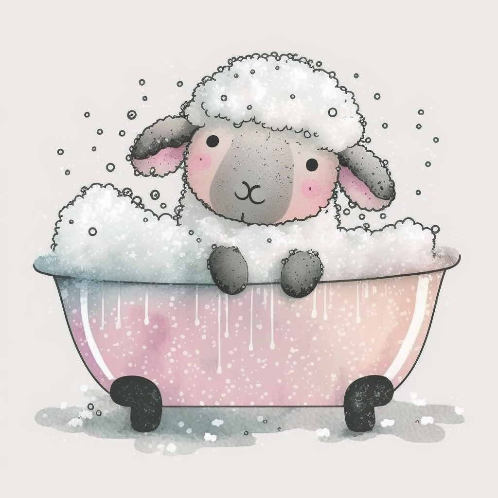 black lamb cliparts