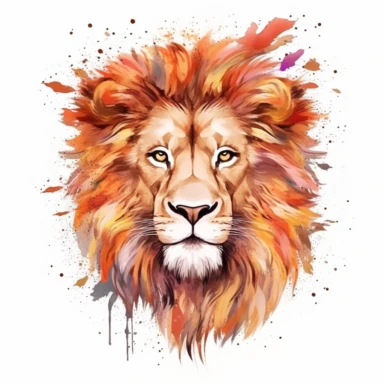 Wild Leo Clipart
