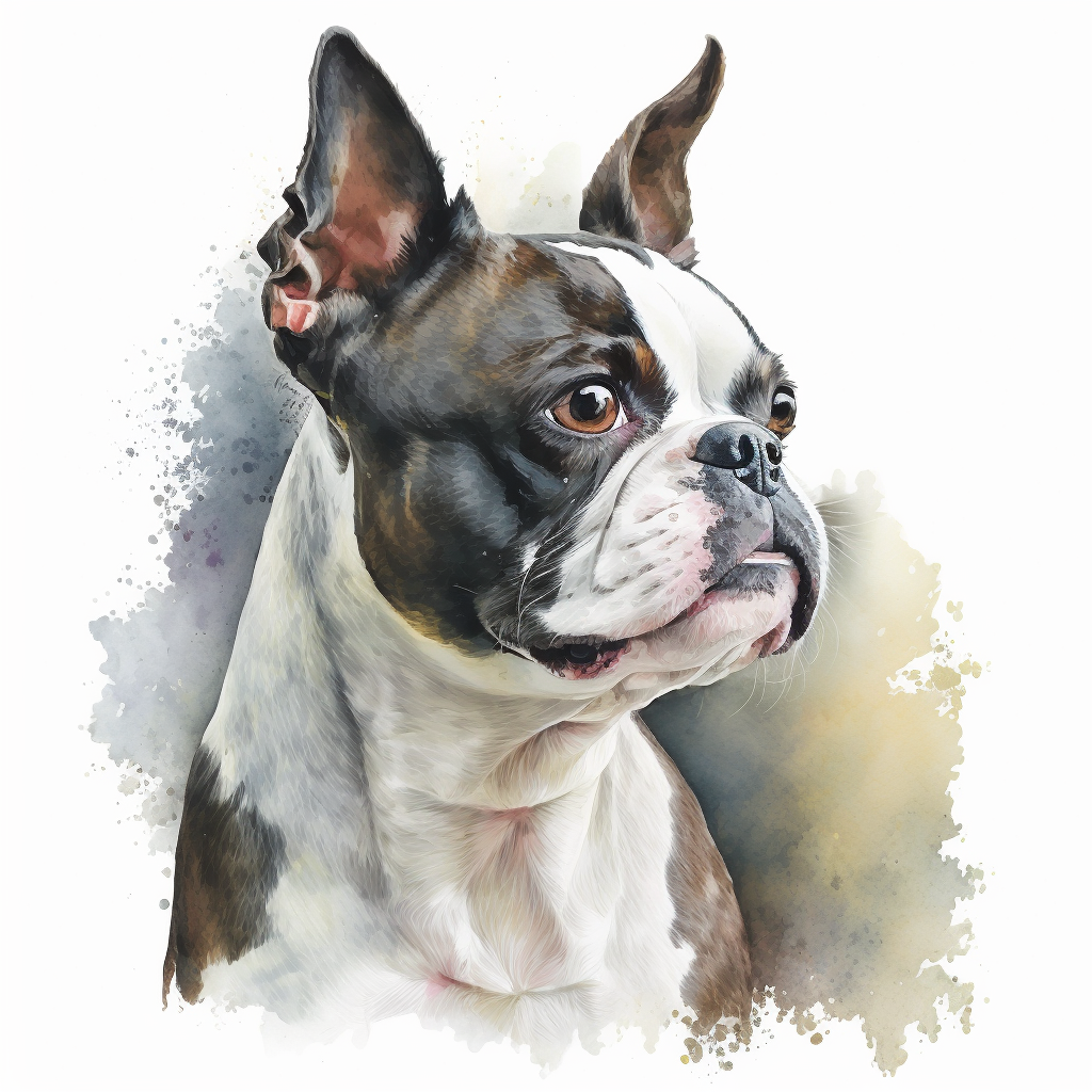 boston terrier cliparts