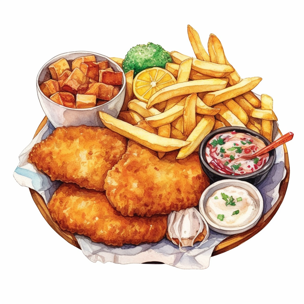 fish foods cliparts