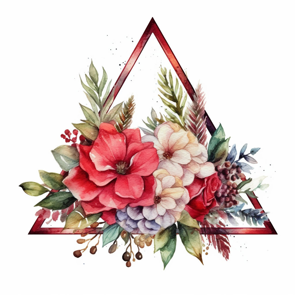flower frame clipart