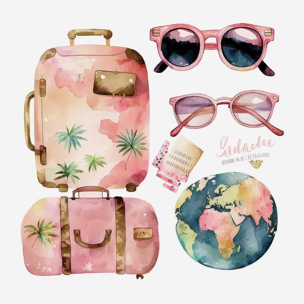 cliparts travel luggage
