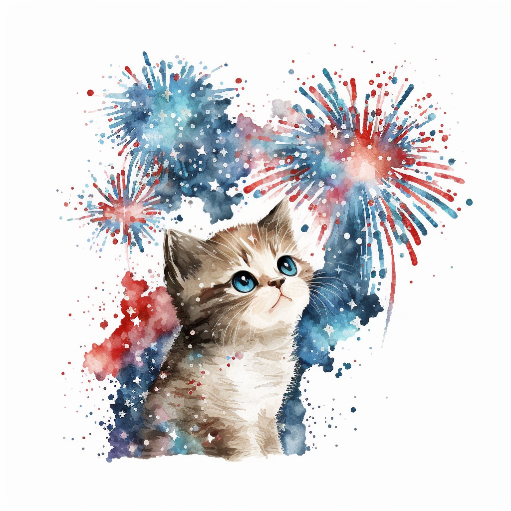 cute fireworks cliparts
