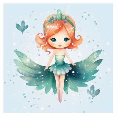 clipart featuring hand-drawn illustration of a cute fantasy adorable mermaid with a white background, hidden hands, in a magical and enchanting style, lovely, whimsical, 3D vector art, cute and quirky, fantasy art, watercolor effect, bokeh, Adobe Illustrator, hand-drawn, digital painting, low-poly, low-lighting, bird's-eye view, isometric style, retro aesthetic, character-focused, 4K resolution, photorealistic rendering, character-focused and chess pieces, using Cinema 4D