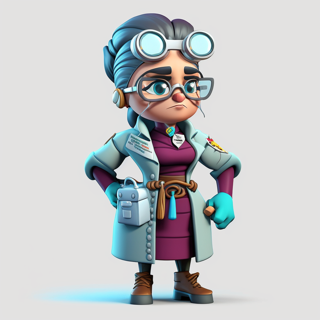 female doctor clipart