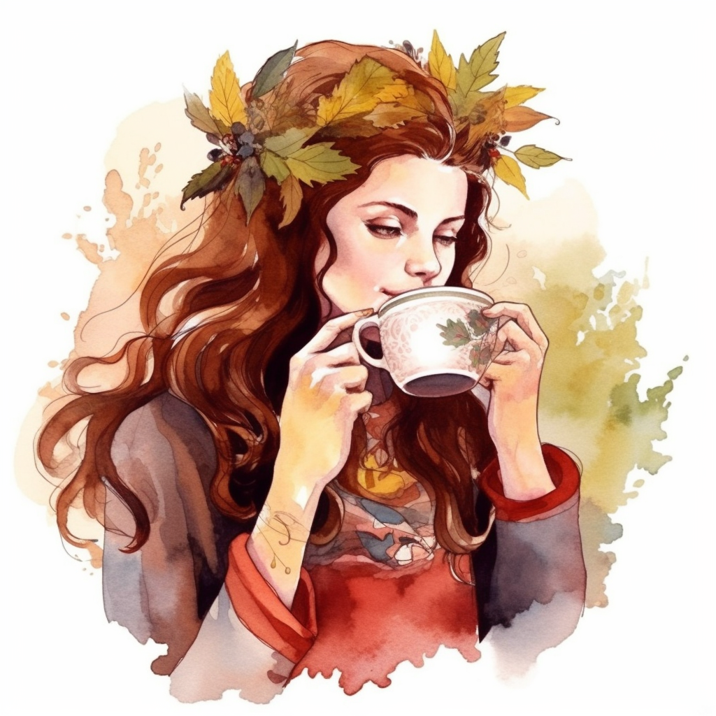 drink tea cliparts
