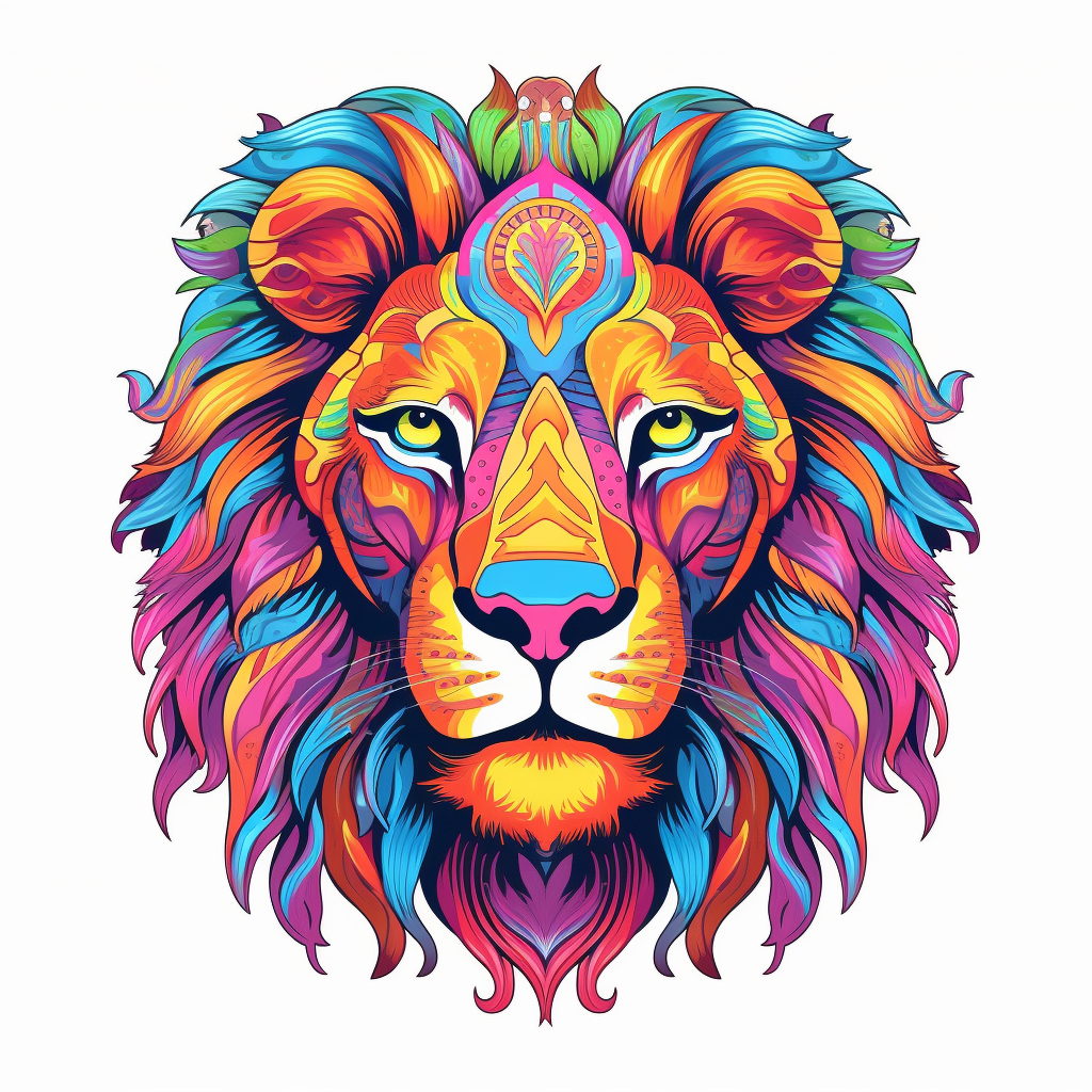 cartoon lion clipart
