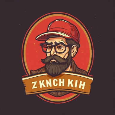 zksync enthusiast club logo, Immediate success, place for clubname, clipart sticker, minimalist,3d