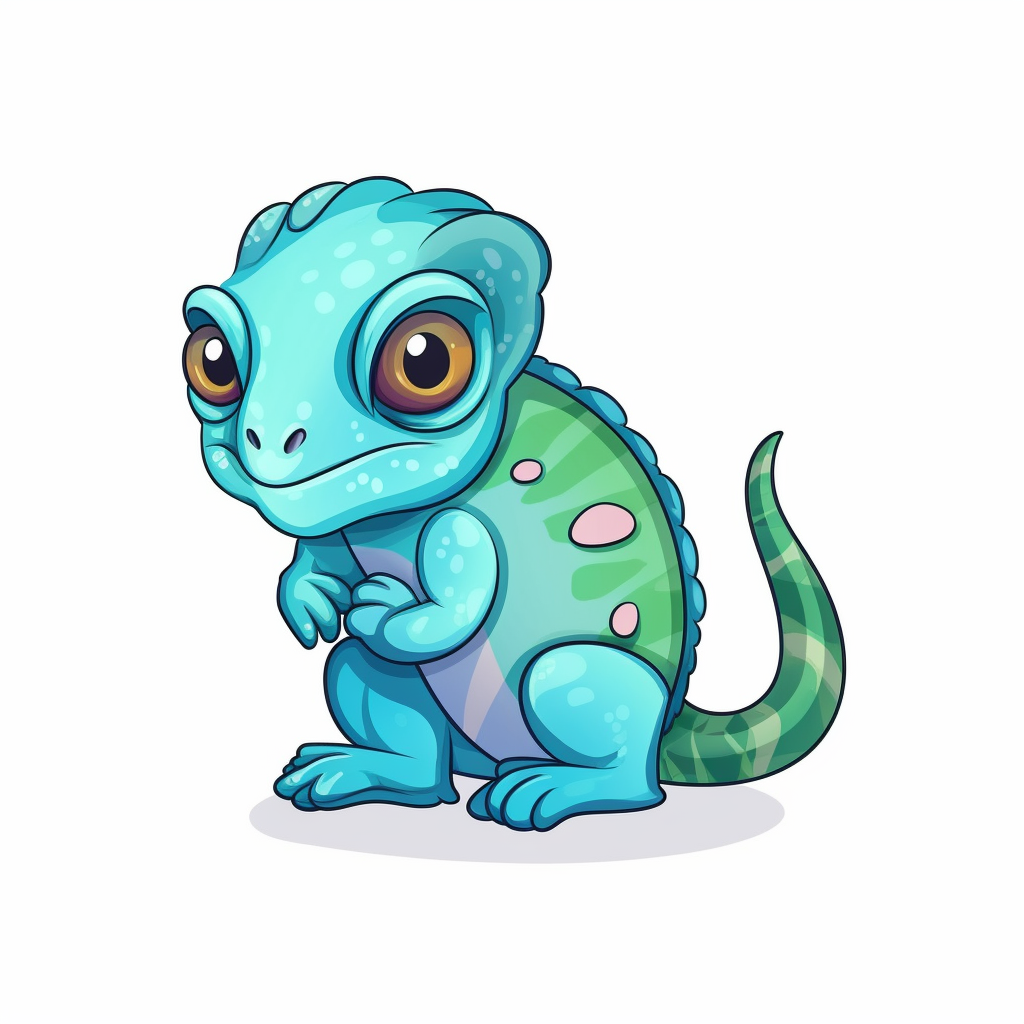 chameleon cliparts