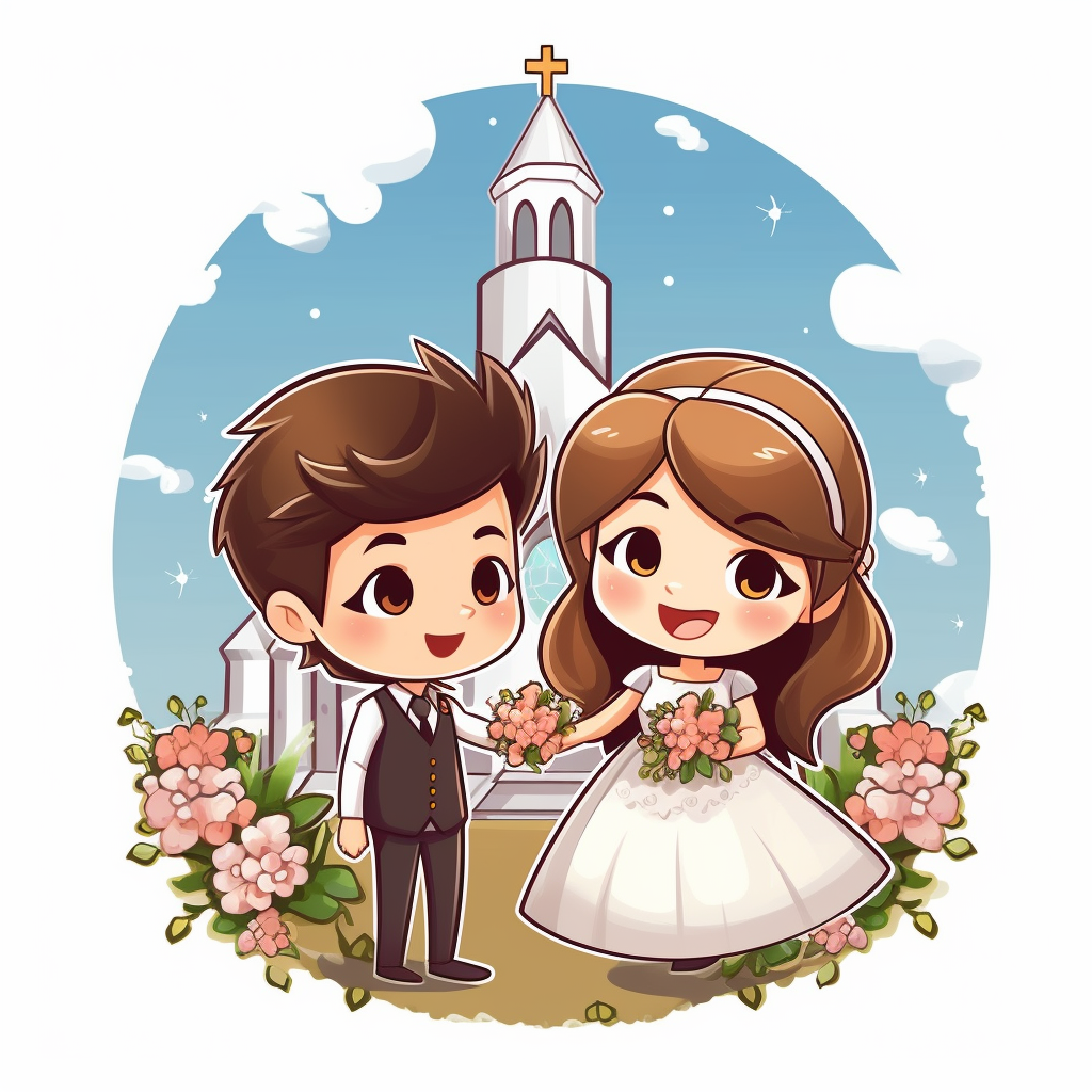 animated wedding clipart