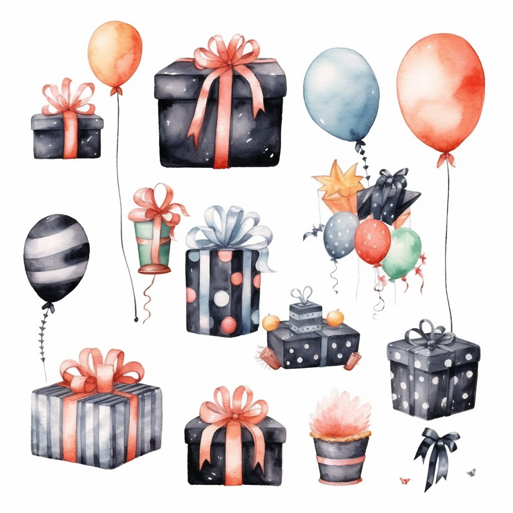 happy birthday cliparts