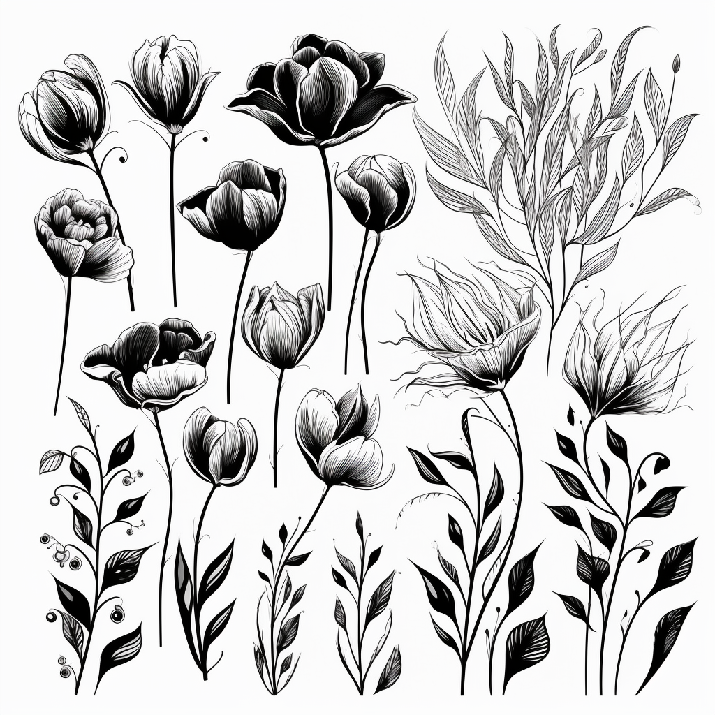 hand silhouette cliparts