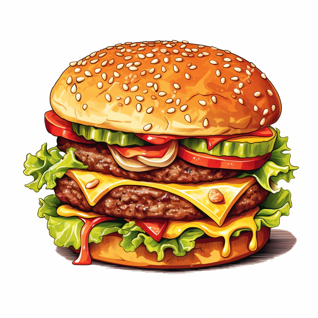 burgers cliparts
