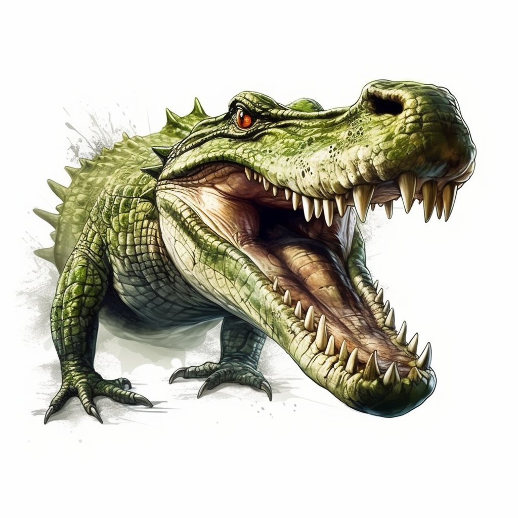 crocodile cliparts