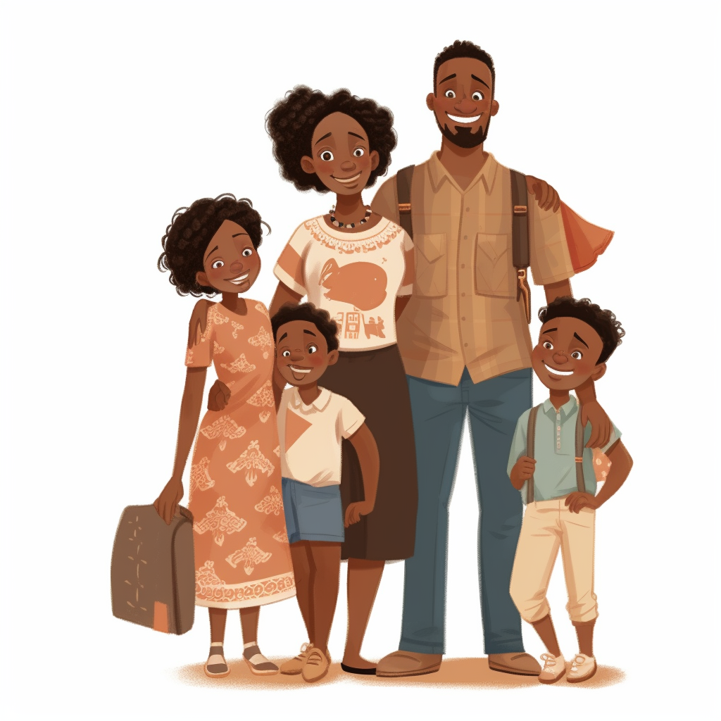 black mother cliparts