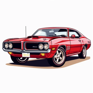muscle vintage car classic clipart,hd,8k,high resolution