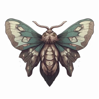 last of us inspired Moth ready for clipart
