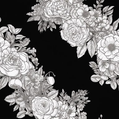 line art style a flower bouquet wreath clipart png transparent background one object truly timeless elegance premium luxury ornate photo realistic honestly reality aesthetic consistent quality unique exquisite iridescence individuality array of colors rich treasured throughout the ages refinement symbolizing luxury glamour allure wonders of the nature mother of pearl luminous quality light in a myriad of enchanting colors royal jewelry delicate shimmer pearlescent effect polished sophistication 