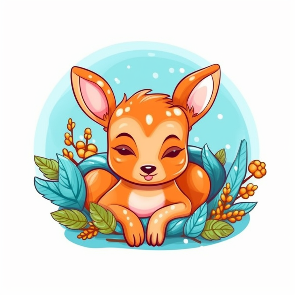 baby sleeping clipart