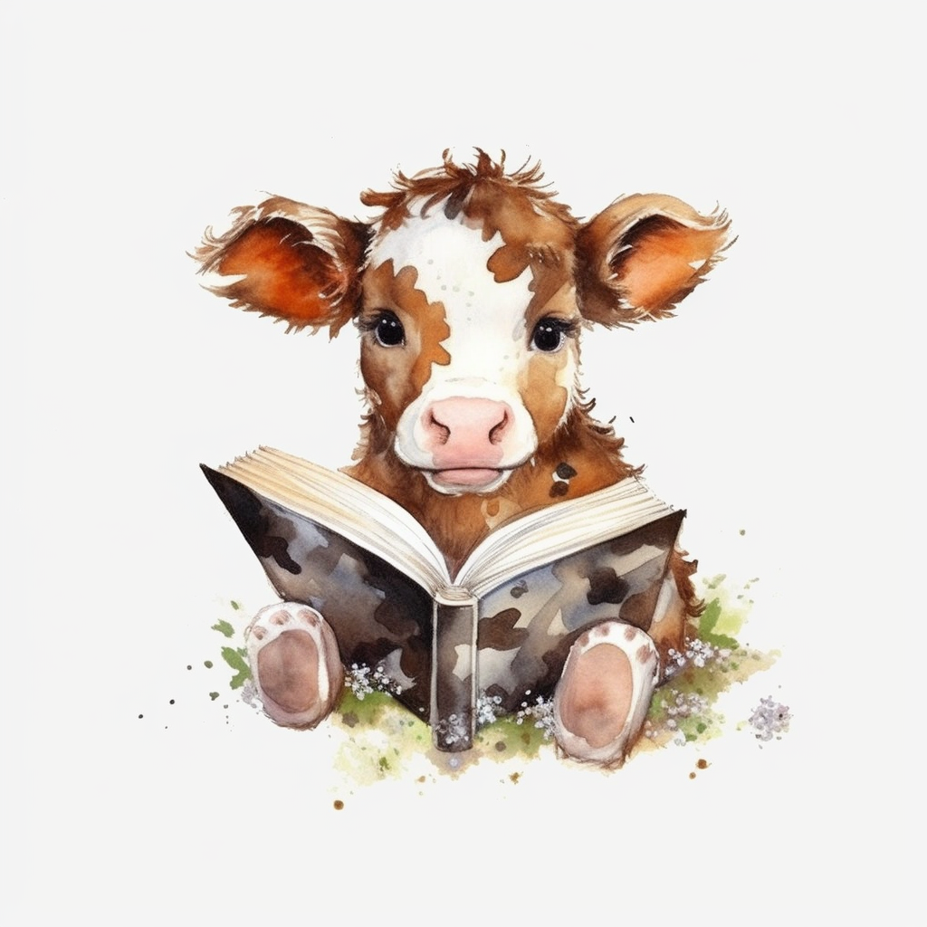 baby reading cliparts