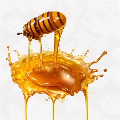 honey dripping from a bee hive clipart 8k hd