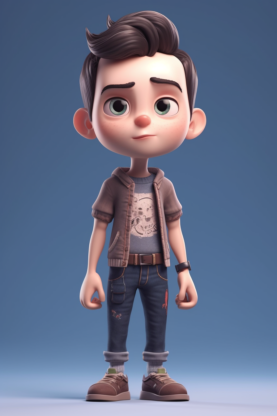 boy animated cliparts