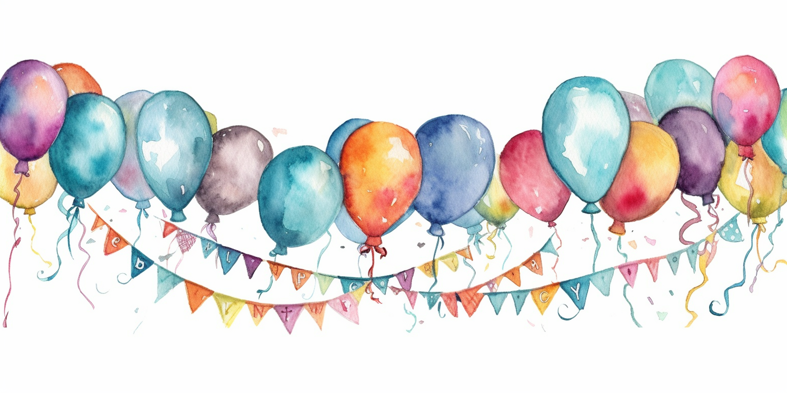 birthday banner clipart