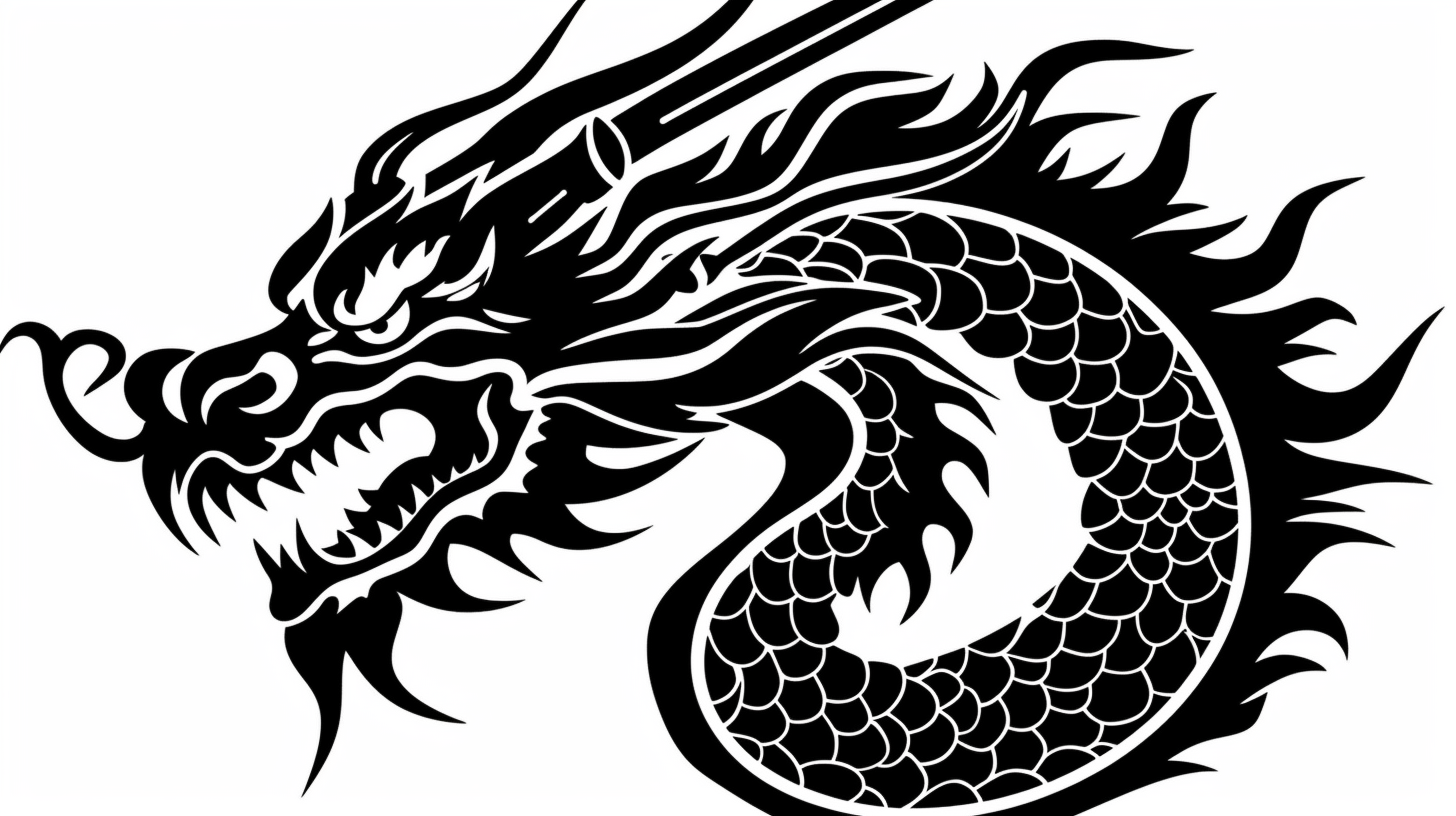 chinese dragon clipart